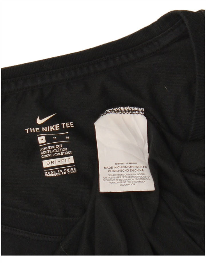 NIKE Damen Colorado Spirit Graphic T-Shirt Top UK 12 Mittelschwarze Baumwolle