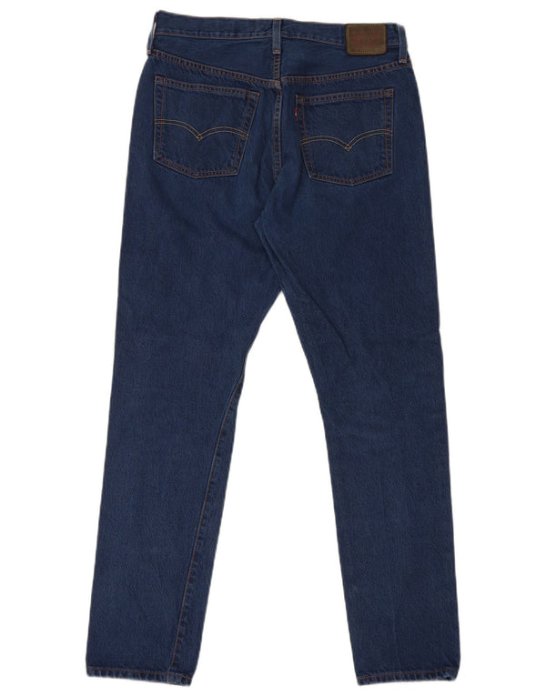 Levi's Herren 501 S Slim Straight Jeans W29 L30 Blaue Baumwolle