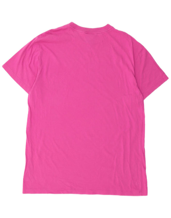NIKE Herren T-Shirt Top Large Rosa Baumwolle