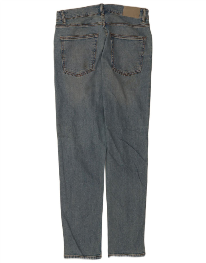 Zara Herren Slim Jeans EU 40 Medium W31 L31 Blaue Baumwolle
