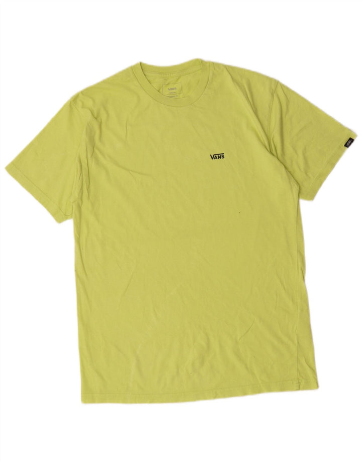 Vans Herren-T-Shirt mit klassischer Passform, mittelgrüne Baumwolle