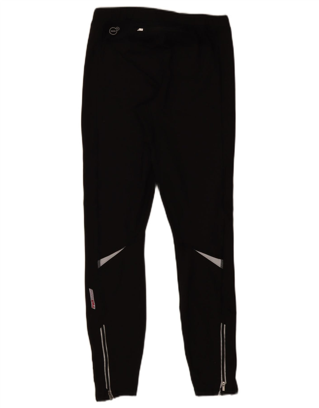 PUMA Damen Leggings UK 12 Mittelschwarzes Colourblock-Polyester