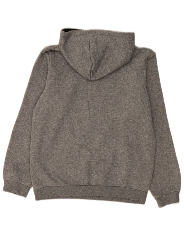 Puma Kapuzenpullover mit Grafik für Jungen, 11–12 Jahre, grau gefleckte Baumwolle