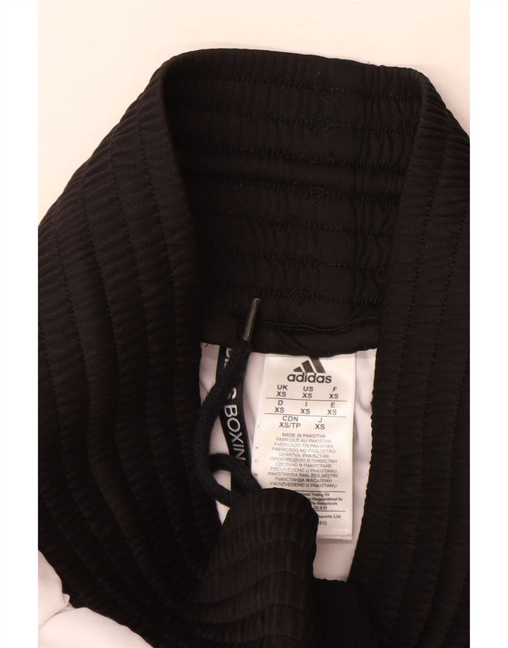 Adidas Damen Sportshorts UK 6 XS Weiß Colourblock Polyester