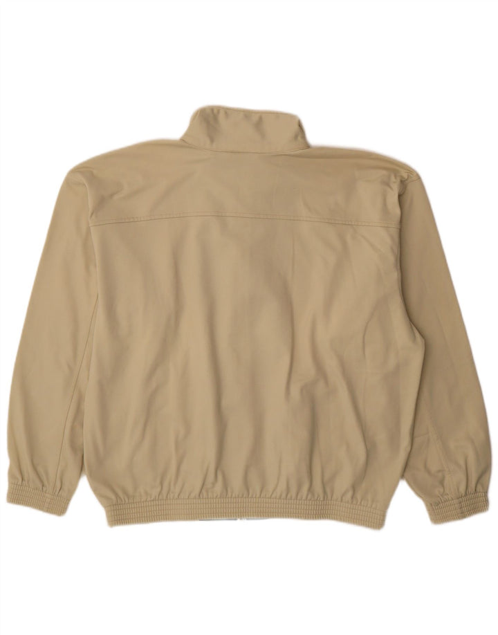 Champion Herren-Trainingsanzugoberteil mit lockerer Passform, mittelbeigefarbenes Polyester
