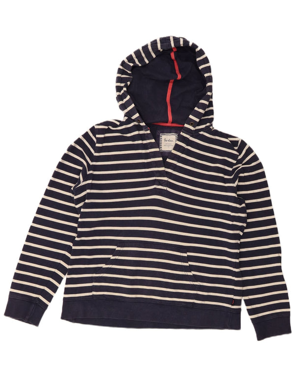 Boden Kapuzenpullover für Mädchen, 13–14 Jahre, marineblau, gestreift, Baumwolle
