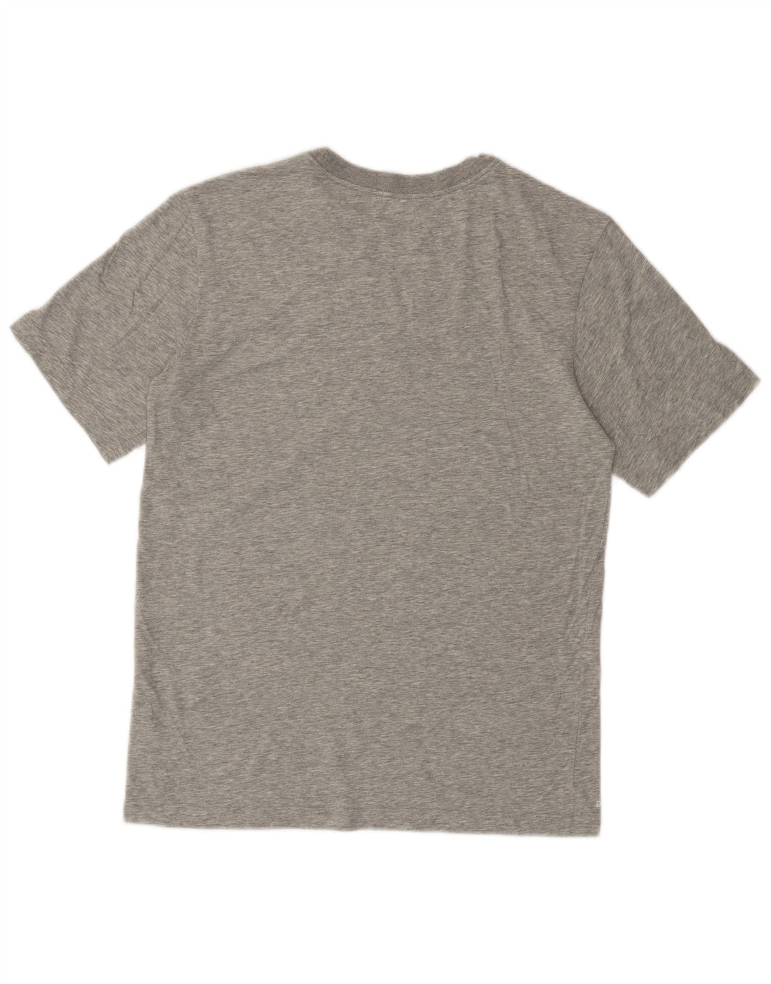 NIKE Mens Dri Fit Graphic T-Shirt Top Small Grey Flecked Cotton