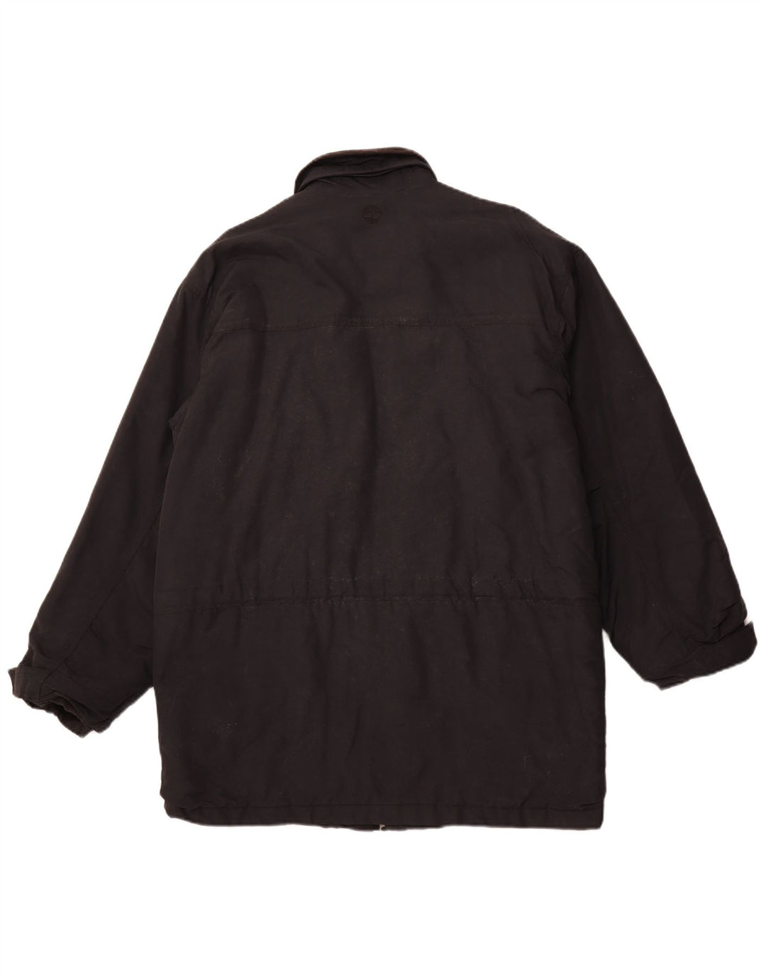 TIMBERLAND Herren Loose Fit Windjacke UK 36 Small Schwarz Nylon