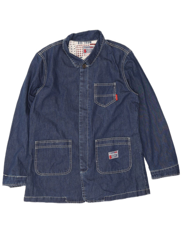 Vintage Herren Jeansjacke UK 44 2XL Blau