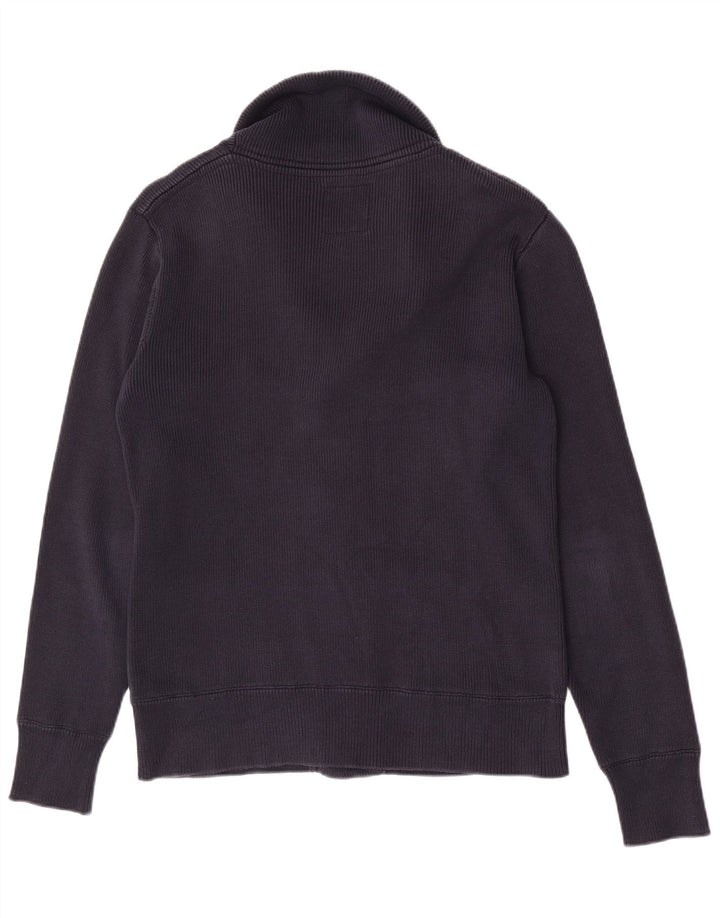 Sun68 Herren-Strickjacke, klein, marineblau, Baumwolle
