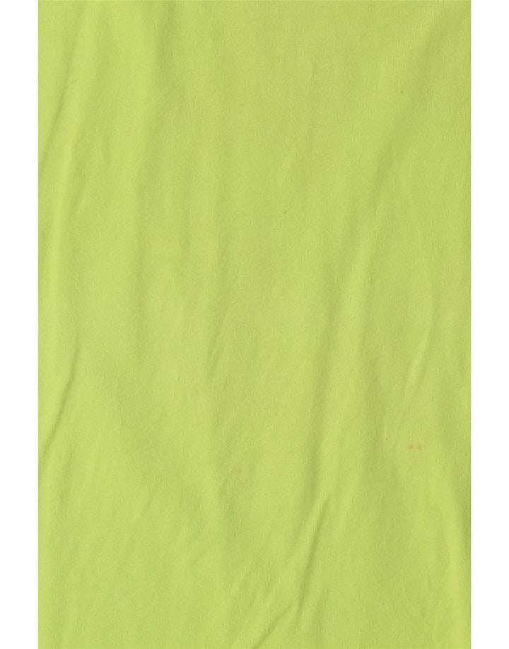 Converse Herren Grafik-T-Shirt-Oberteil aus mittelgrüner Baumwolle