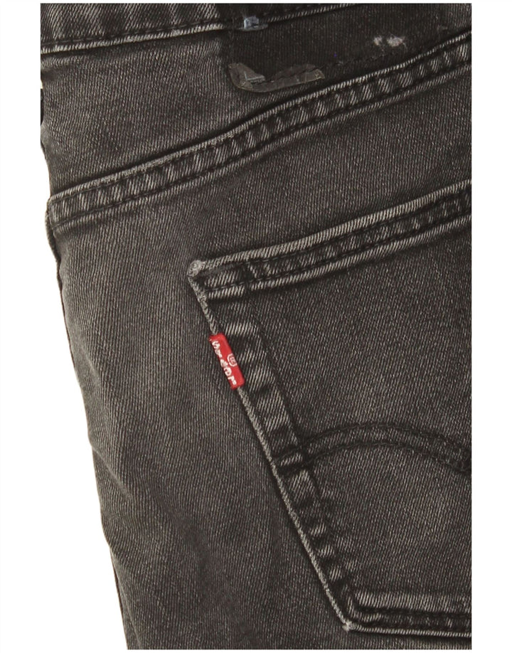 Levi's Herren Straight Jeans W30 L31 Schwarz