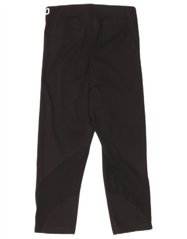 Nike Damen Capri-Leggings mit Grafik, Größe S, Größe S, Schwarz, Polyester