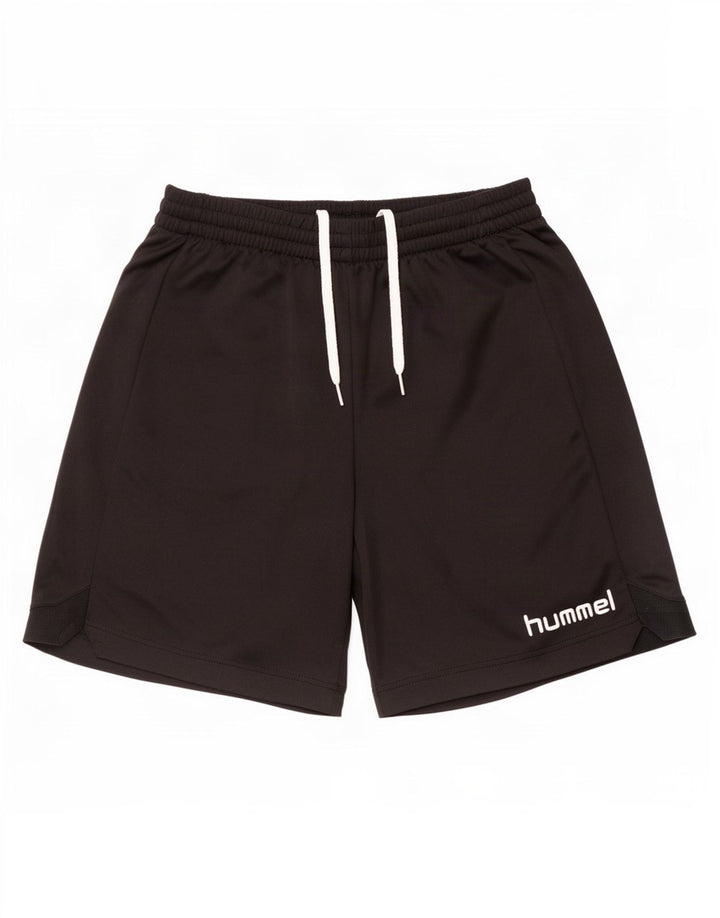 Hummel Herren Graphic Sport Shorts Mittelschwarzes Polyester