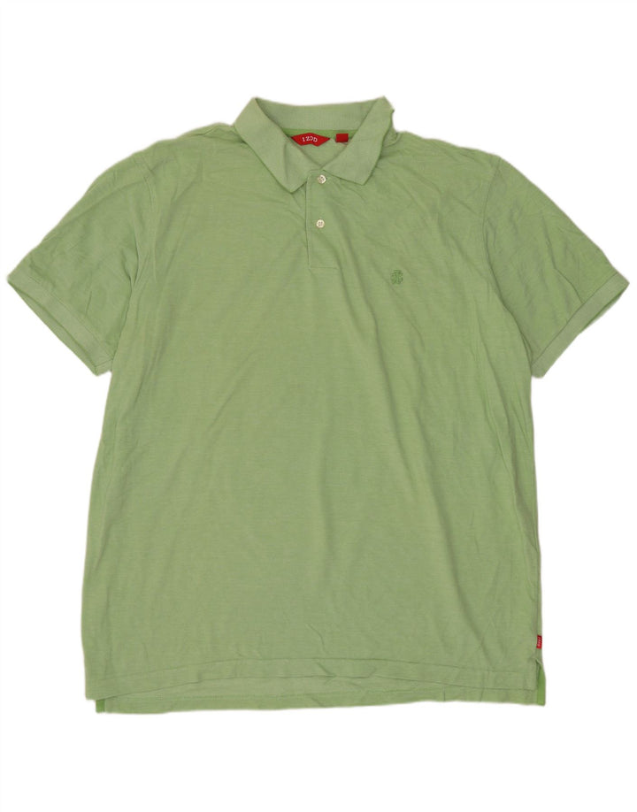 IZOD Herren Poloshirt XL Grüne Baumwolle