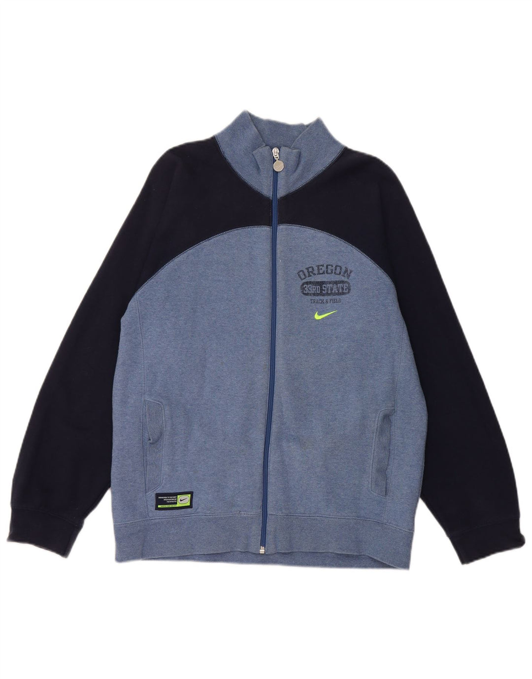 NIKE Jungen Oregon State Trainingsanzug, Top-Jacke, 14–15 Jahre, Größe L, Blau