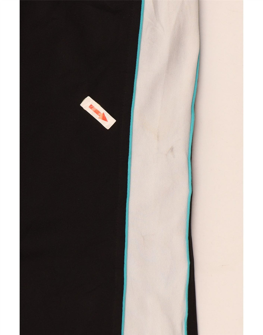 PUMA Damen-Trainingshose, UK 14, Größe L, Schwarz, Colourblock-Polyester