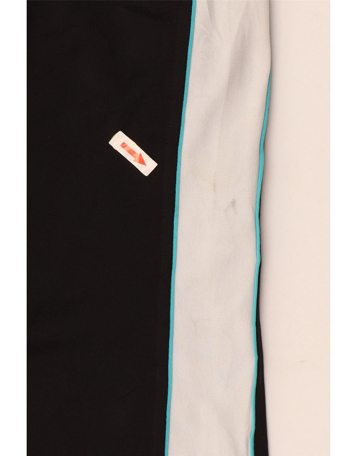 PUMA Damen-Trainingshose, UK 14, Größe L, Schwarz, Colourblock-Polyester