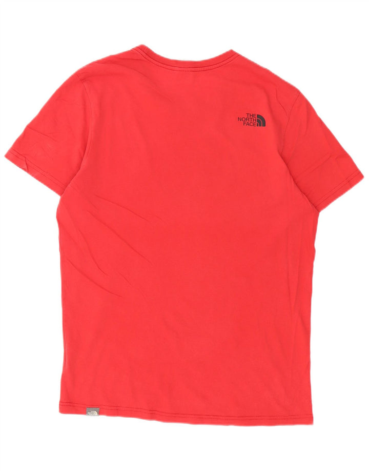 The North Face Herren Grafik-T-Shirt-Oberteil Mittelrot