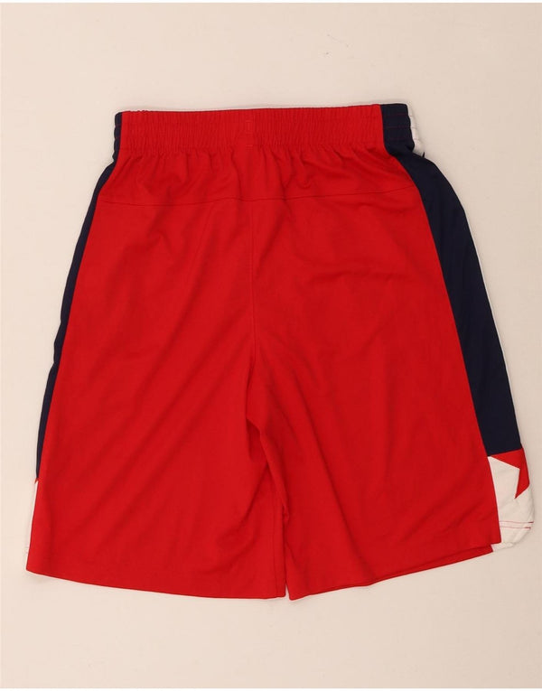Adidas Washington Wizards Sportshorts für Jungen, 13–14 Jahre, rotes Farbblockdesign