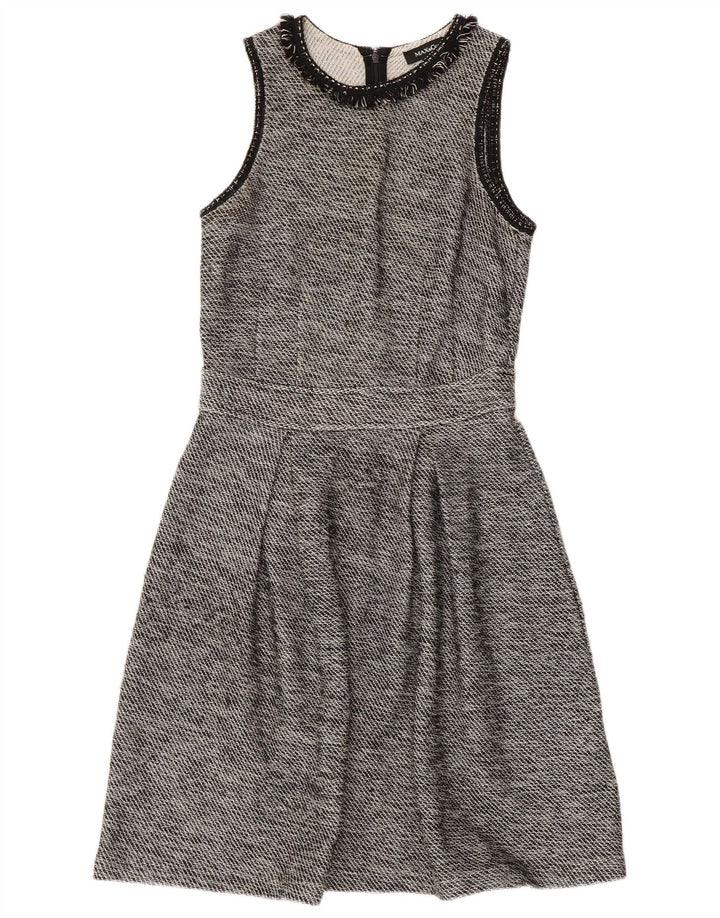 MAX & CO. Ärmelloses A-Linien-Kleid für Damen, Größe S, Größe S, Schwarz, Baumwolle