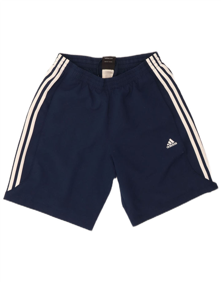 ADIDAS Herren Climalite Sport Shorts Small Marineblau Polyester