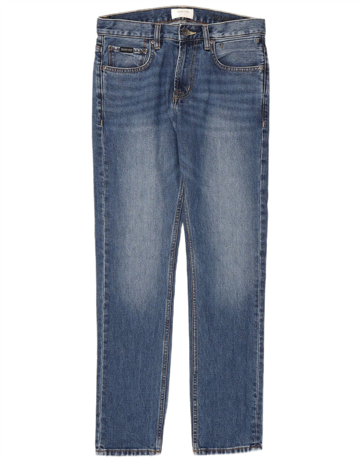 Quiksilver Herren Slim Jeans W30 L32 Blaue Baumwolle