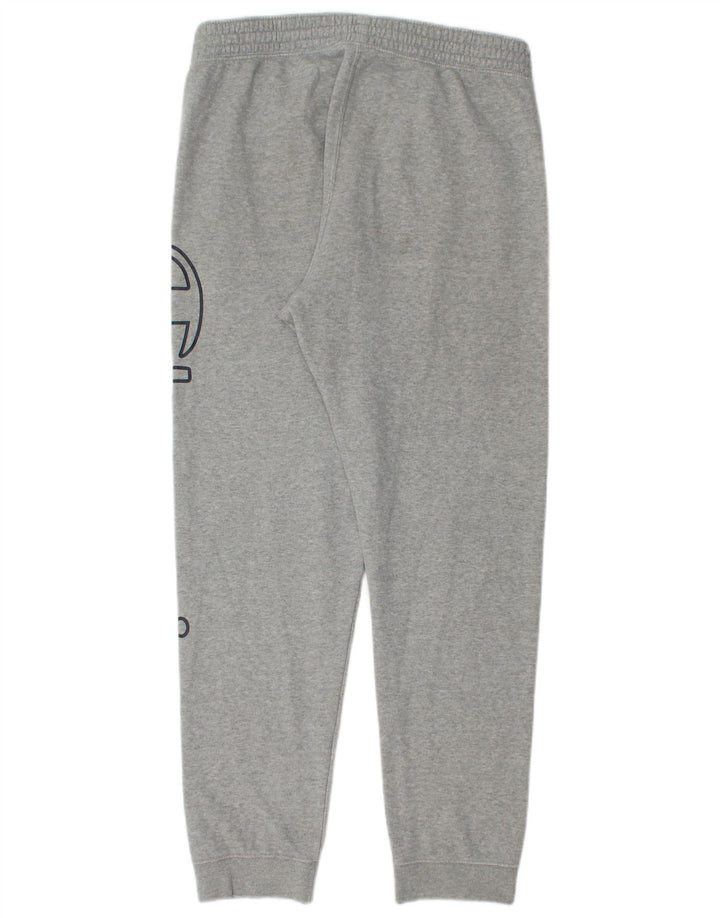 Champion Herren-Trainingshose mit grafischem Muster, Größe S, Grau meliert