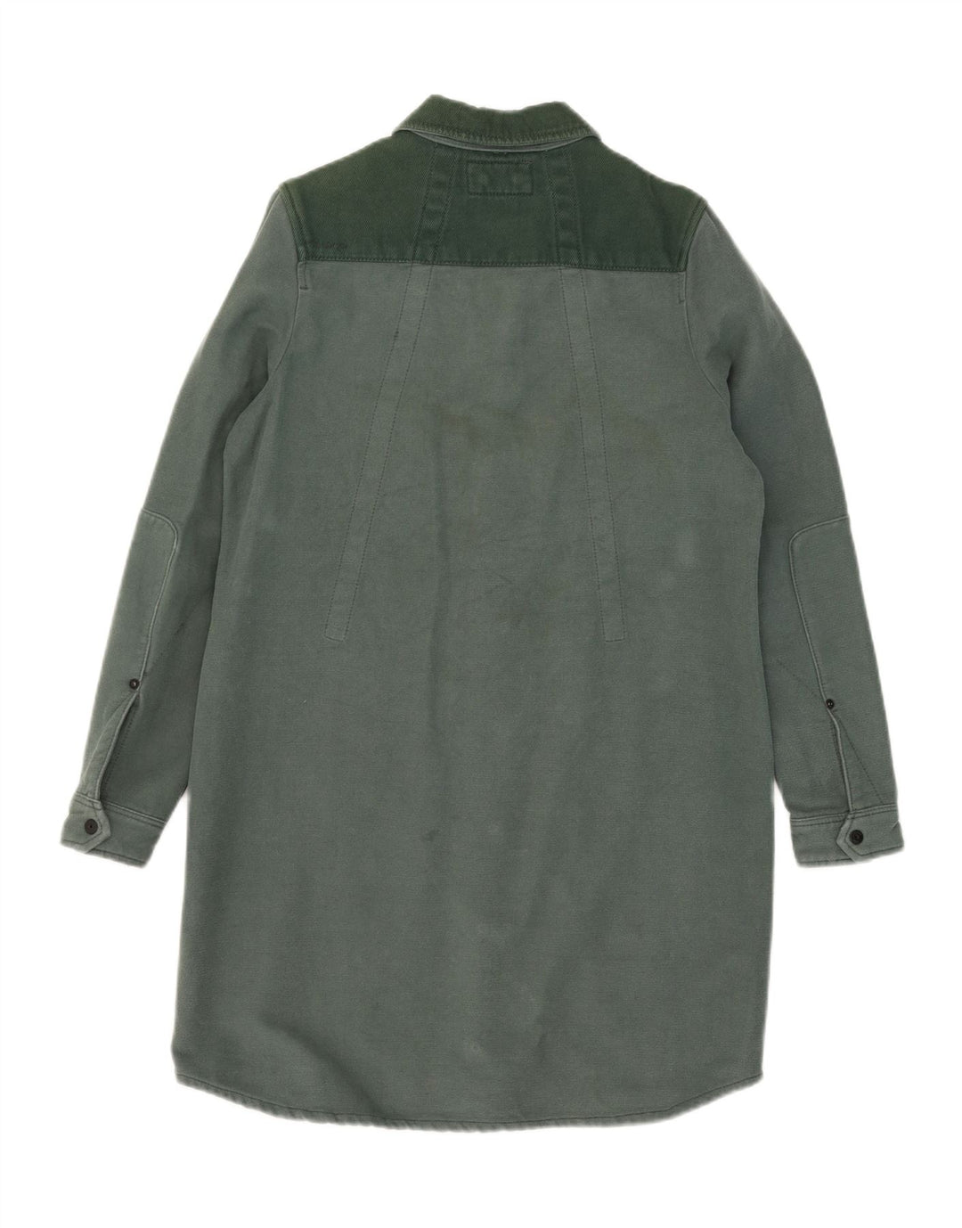 G-Star Herren-Jeanshemd, Größe S, grüne Baumwolle