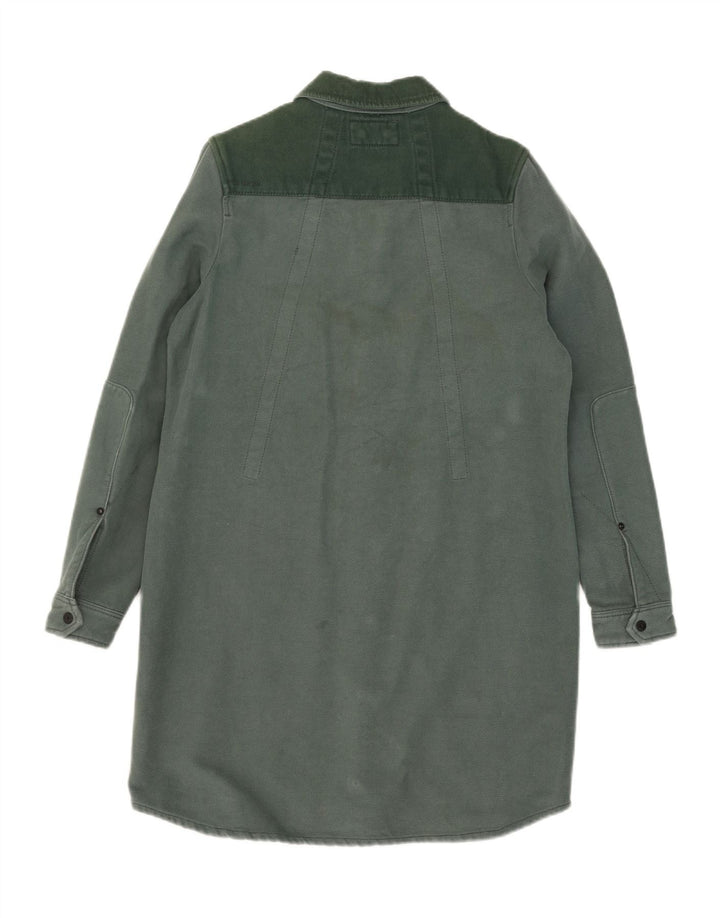 G-Star Herren-Jeanshemd, Größe S, grüne Baumwolle