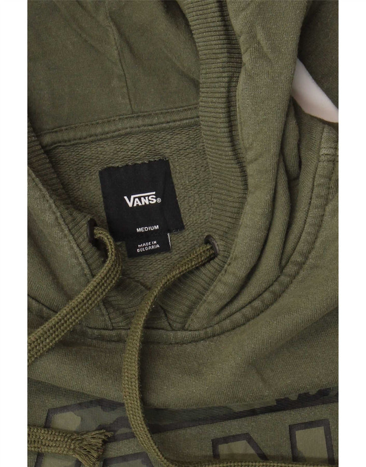 Vans Herren-Kapuzenpullover mit Grafik, mittlere Khaki-Baumwolle