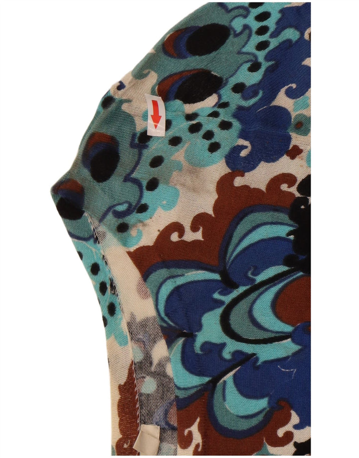 J. Crew Damen-Pullover mit U-Boot-Ausschnitt, Größe M, mehrfarbig, Paisleymuster, UK 12