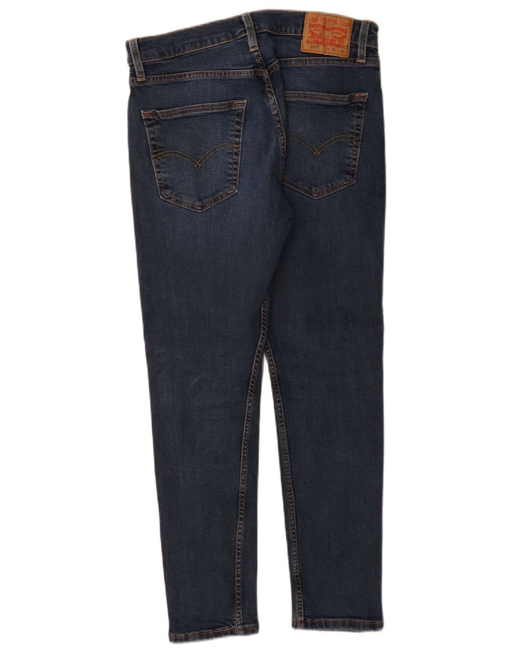 Levi's Damen 512 Slim Tapered Jeans W32 L30 Blaue Baumwolle
