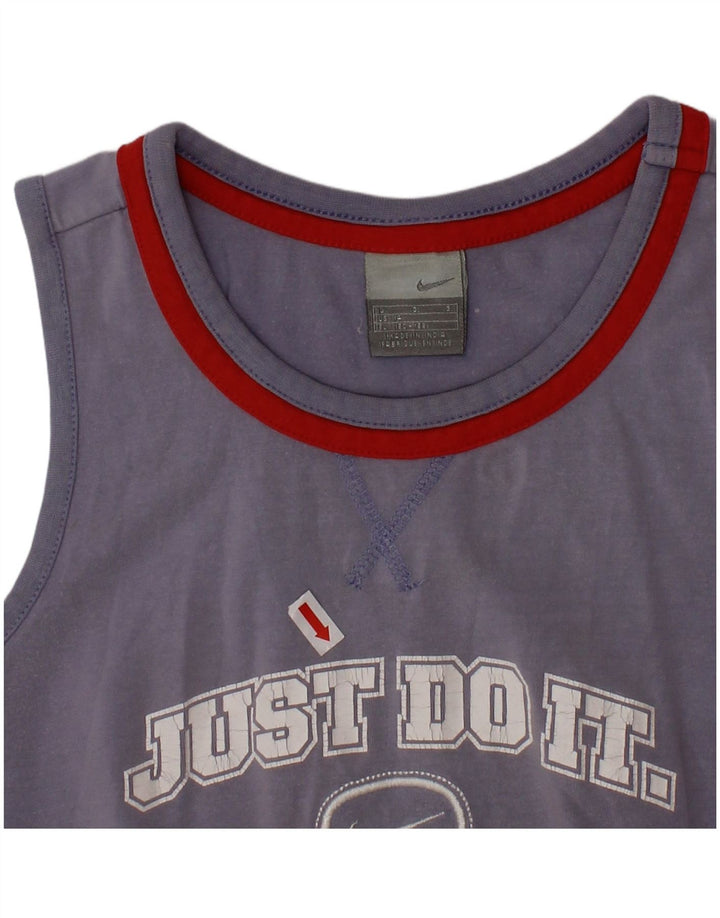 NIKE Jungen-Top mit Grafik, 12–13 Jahre, Größe L, Marineblau