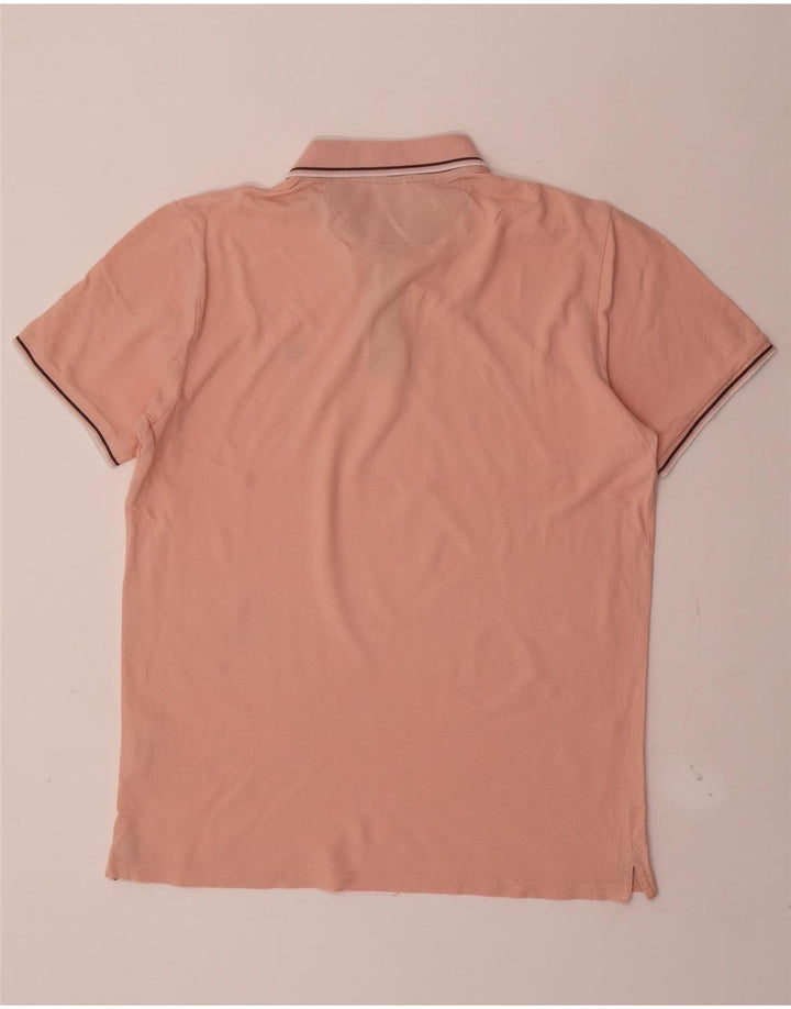 CHAMPION Herren Poloshirt XL Rosa Baumwolle