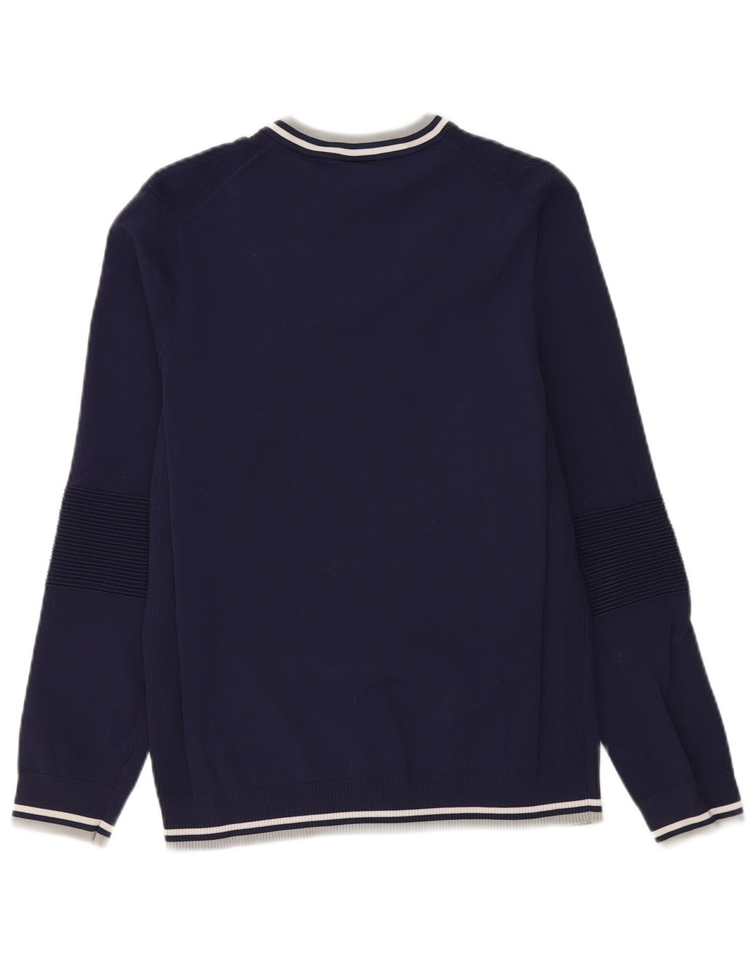 Puma Herren-Pullover mit V-Ausschnitt, klein, marineblaues Nylon