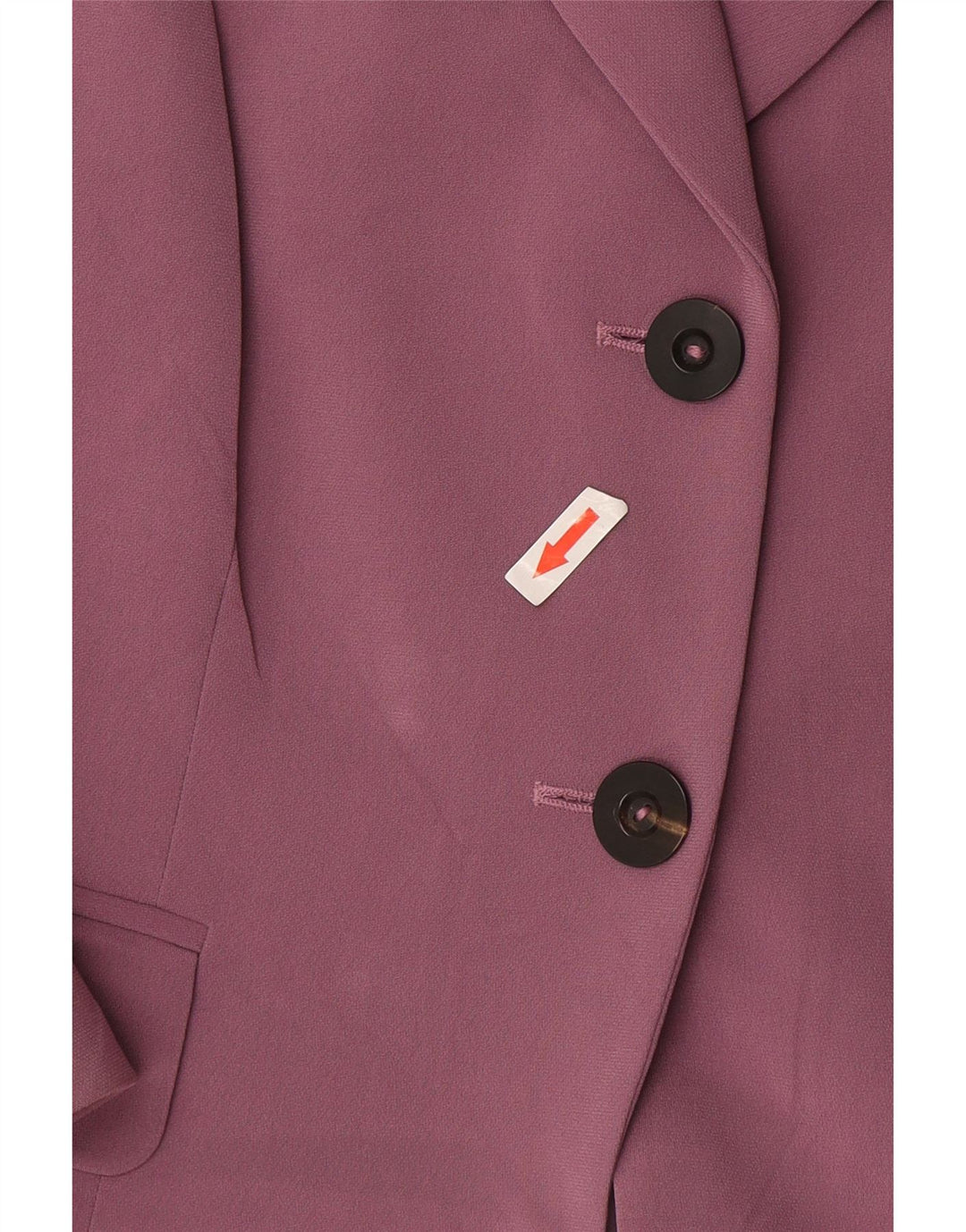 Max Mara Damen-Blazer mit 2 Knöpfen und 3/4-Ärmeln, Gr. 16, Rosa