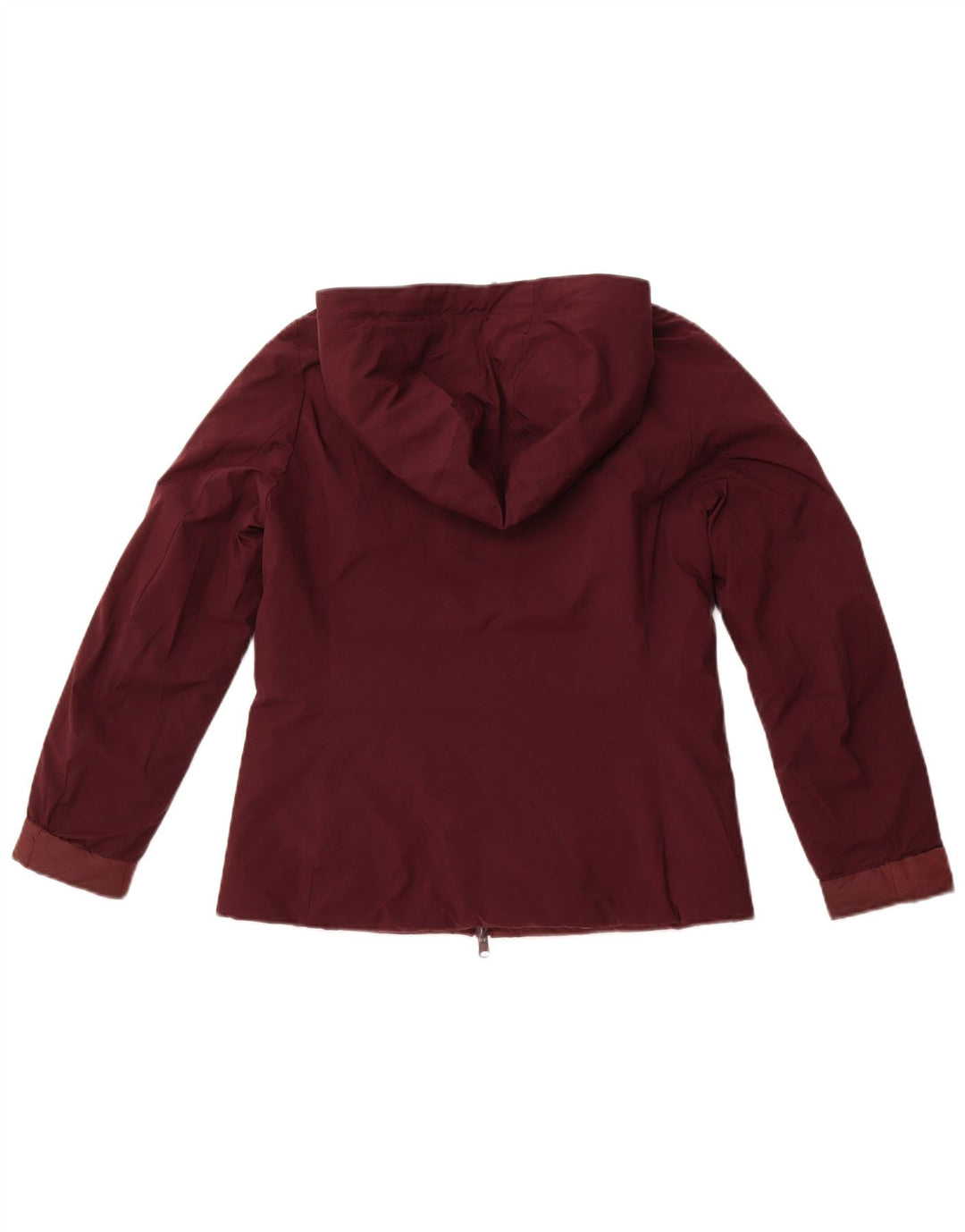 REFRIGUE Damen Kapuzenjacke, wendbar, wattiert, Gr. 10, Burgunderrot
