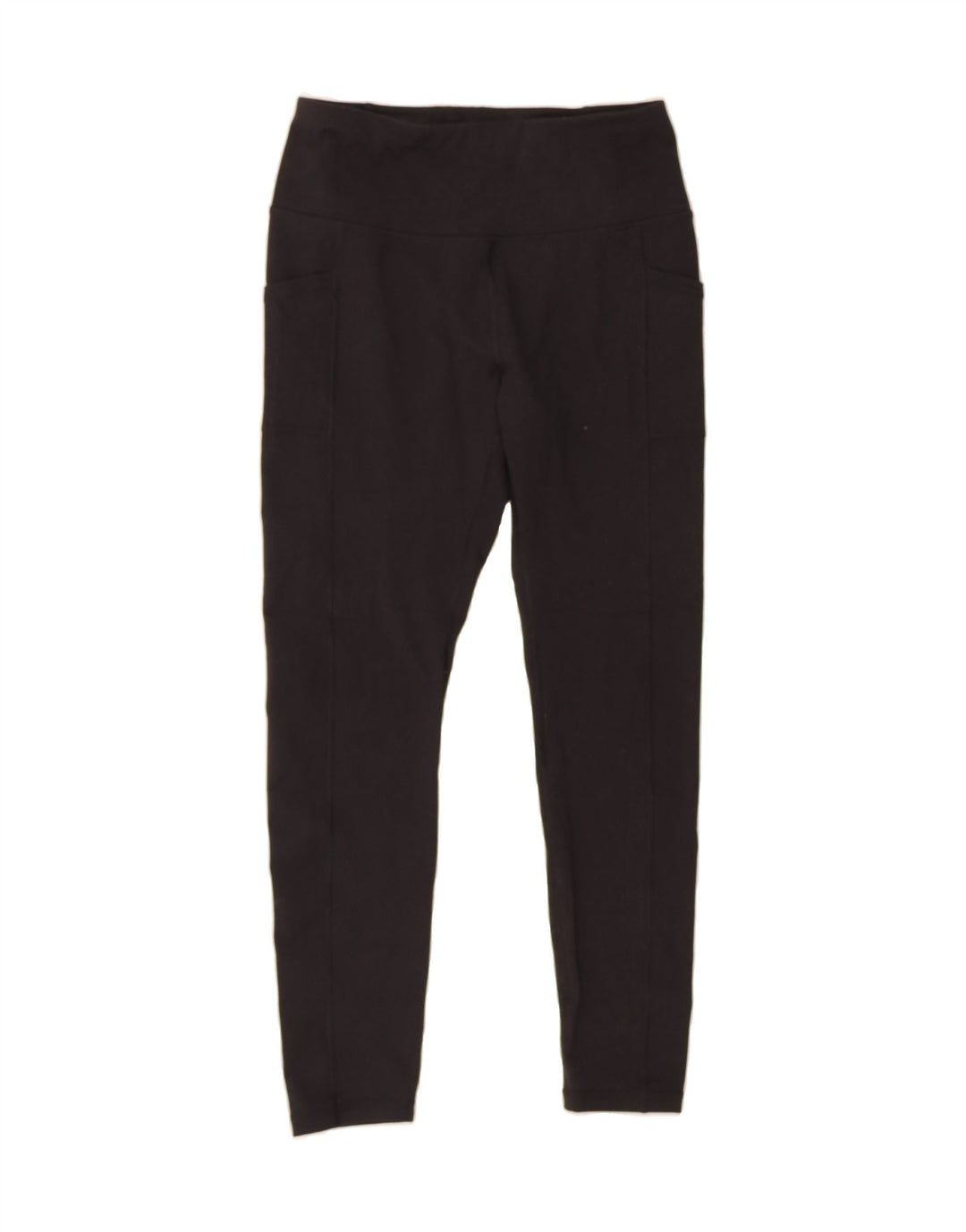 REEBOK Womens Leggings UK 12 Medium Black Polyester Vintage Reebok and Second-Hand Reebok from Messina Hembry 