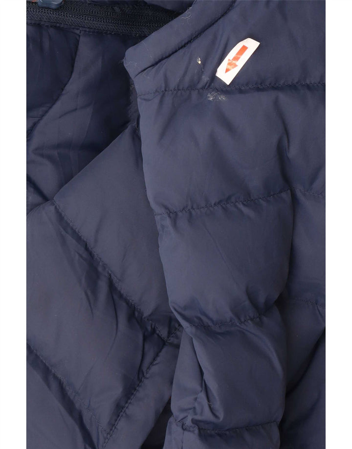 Gefütterte Herrenweste von Mountain Warehouse, UK 38, mittelmarineblaues Nylon