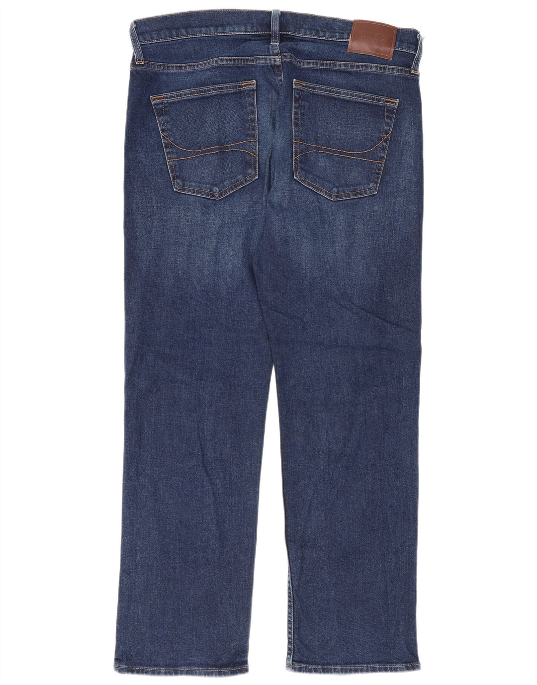 Hollister Herren Flex Straight Jeans W34 L30 Blau