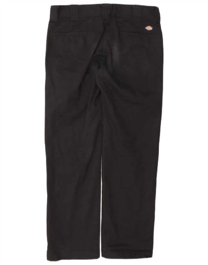 Dickies Slim Straight Chino-Hose für Herren, W32, L32, schwarzes Polyester