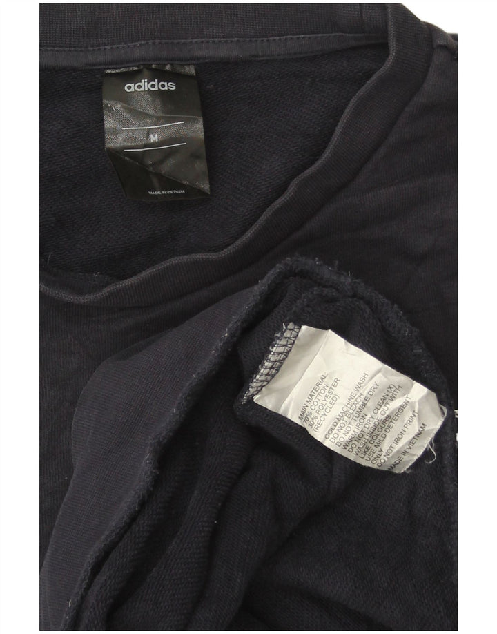 Adidas Herren Sweatshirt Pullover Medium Marineblau Baumwolle