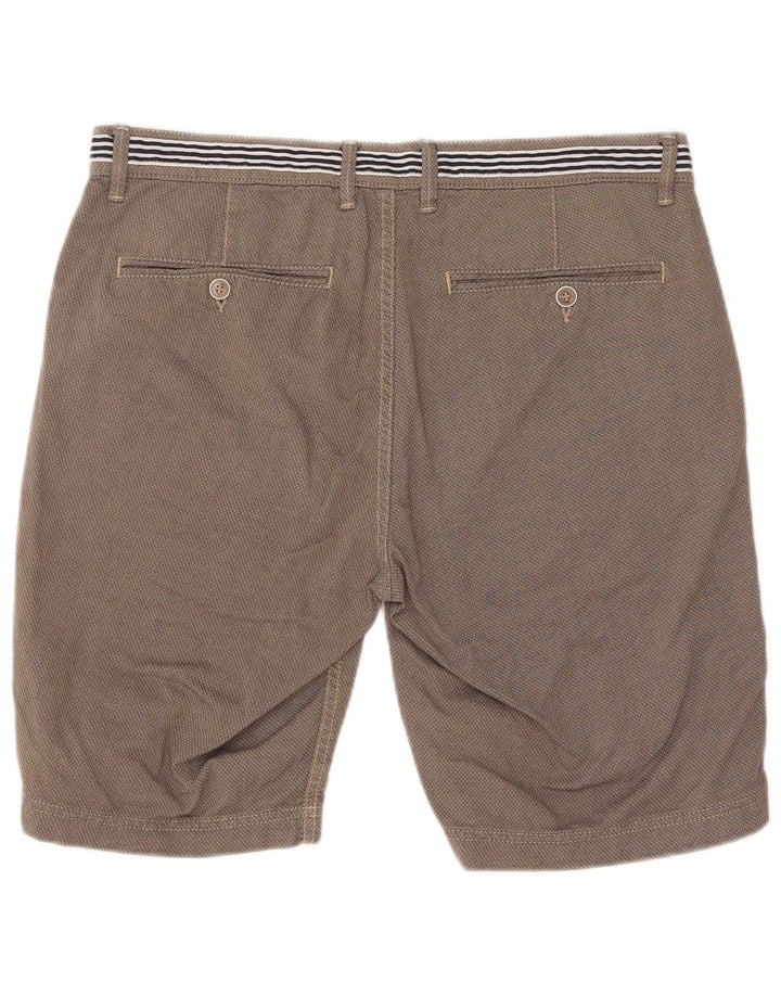 Daniel Hechter Herren Chinoshorts W35 Große graue Baumwolle