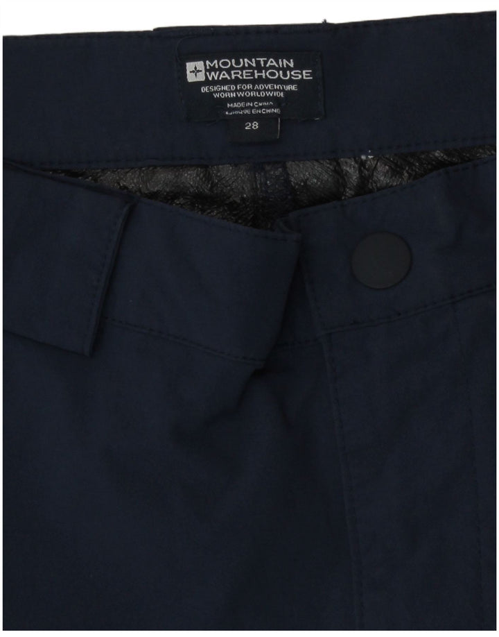 Slim-Cargohose für Damen von Mountain Warehouse, W28, L31, Marineblau
