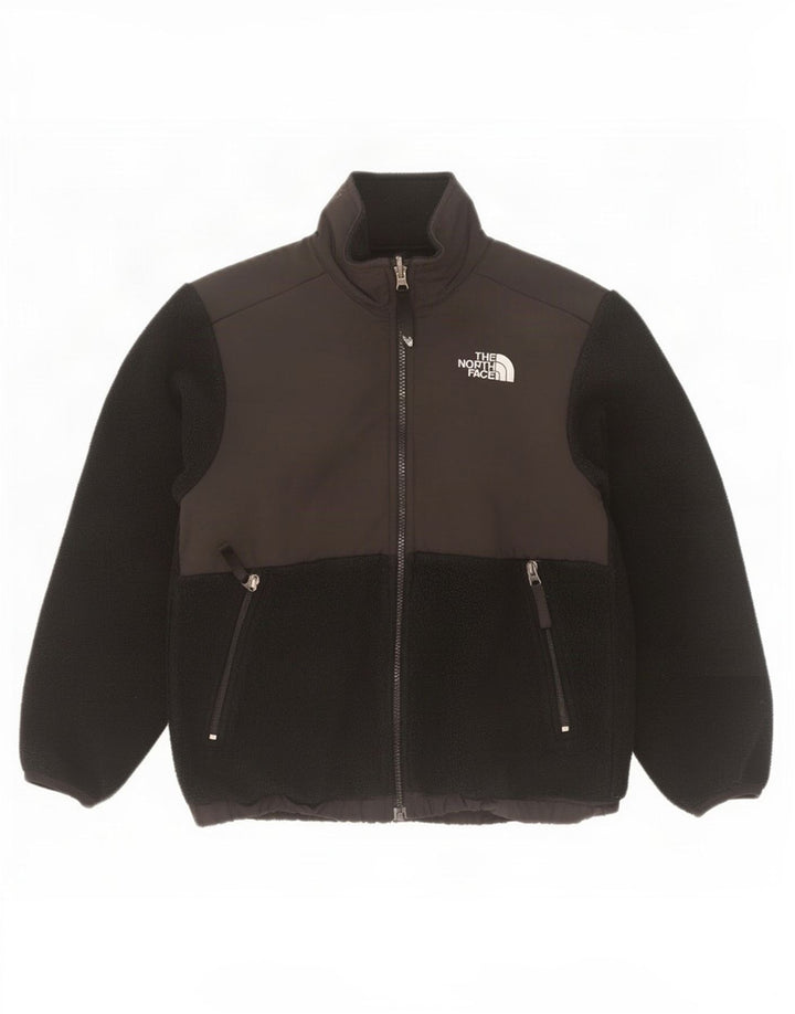 The North Face Polartec-Fleecejacke für Jungen, 9–10 Jahre, mittelschwarz