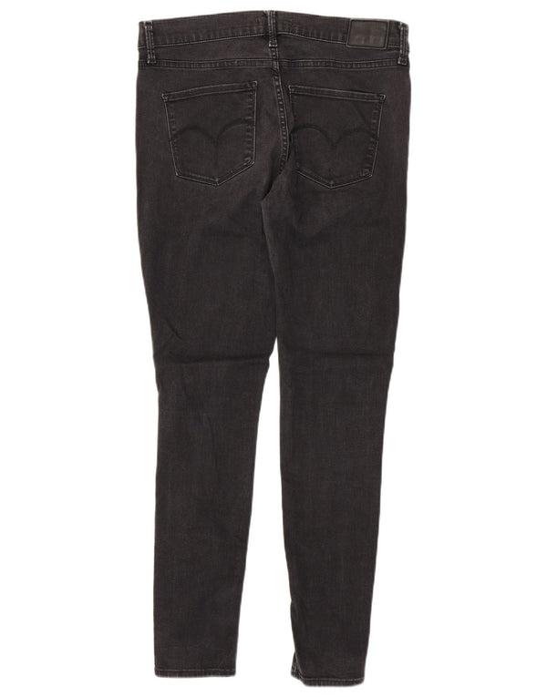 Levi's Damen 310 Shaping Super Skinny Jeans W31 L30 Graue Baumwolle