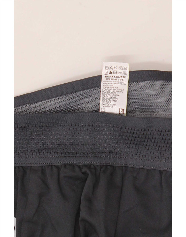 Marks & Spencer Herren-Sportshorts, groß, graues Polyester