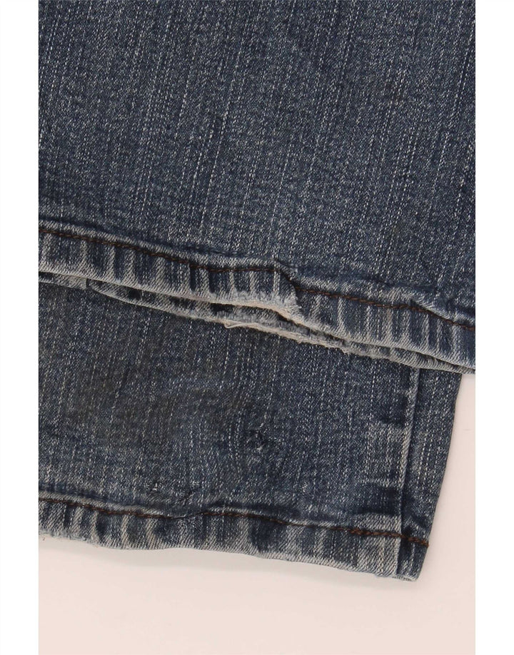 Wrangler Herren Texas Straight Jeans W36 L36 Blaue Baumwolle