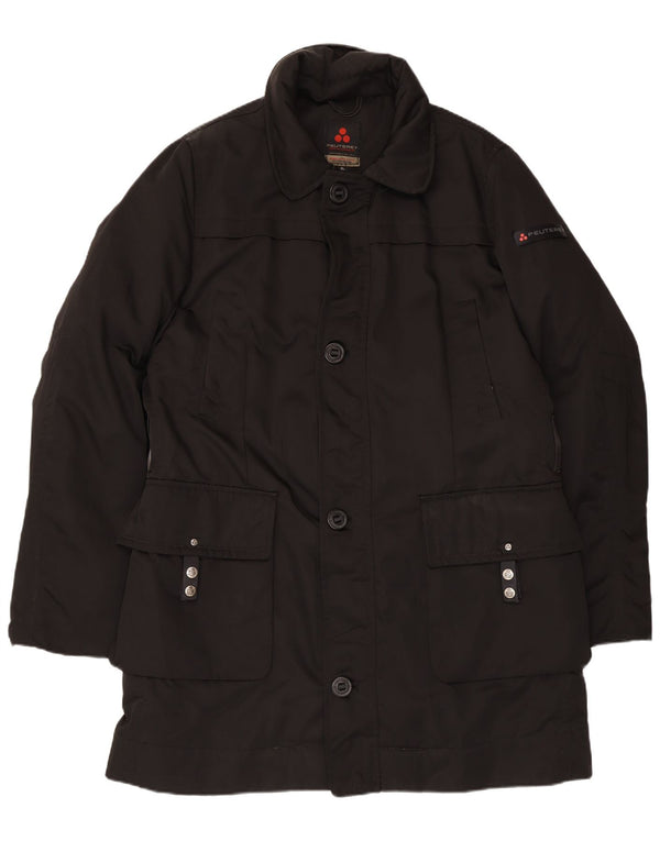 PEUTEREY Herren Windjacke UK 42 XL Schwarz Polyester
